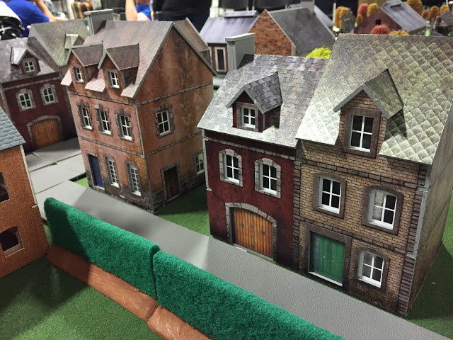 PlastCraft Games Houses in use for Bolt Action - 28mm Terrain 