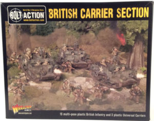 Read more about the article Showcase and Review: British Carrier Section by Warlord Games