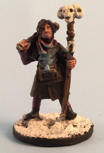 Frostgrave Necromancer Apprentice painted by Must Contain Minis