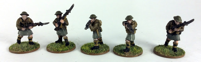 Highland Infantry Rifles by Pulp Figures