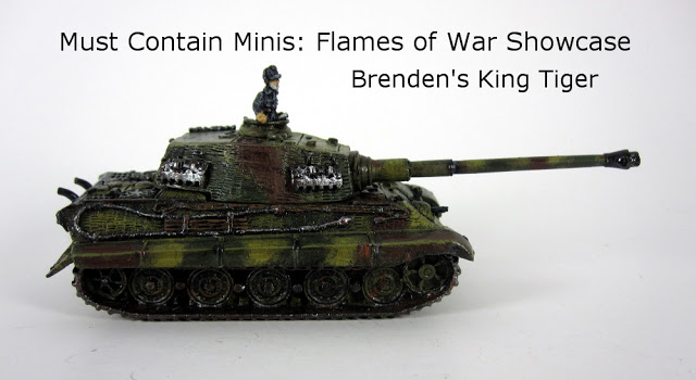 Read more about the article Flames of War Showcase: Brenden’s King Tiger (Konigstiger)