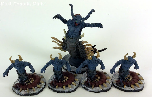 Read more about the article Frostgrave Demons – Chilopendra and Tiszirain (Showcase)