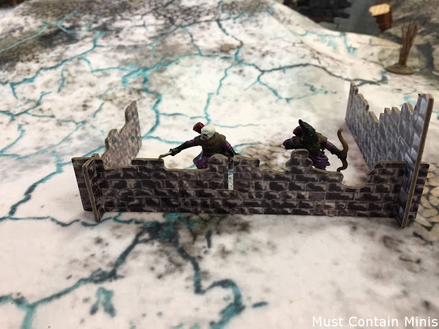 TerraTiles Ruins in use with Frostgrave
