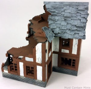Read more about the article MDF Terrain Review: Normand House in Ruins by XOLK