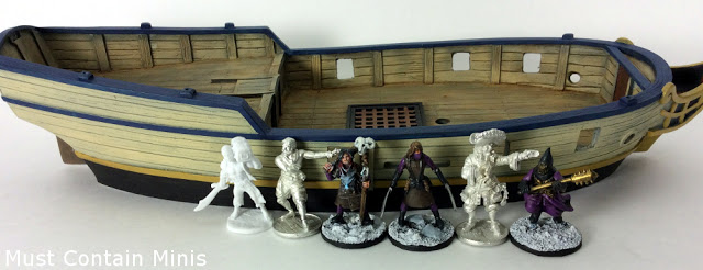 Blood & Plunder Miniature Scale Comparion - Firelock Games, to North Star (Frostgrave), to Reaper Miniatures 