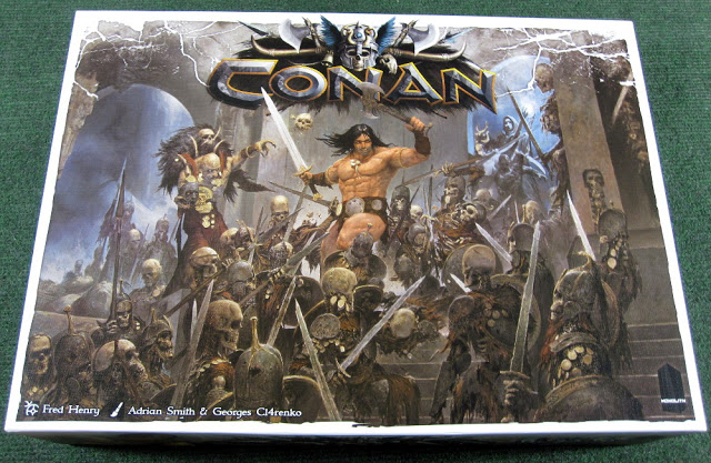 Review of Conan the Board Game by Monolith Games - Retail copy by Asmodee