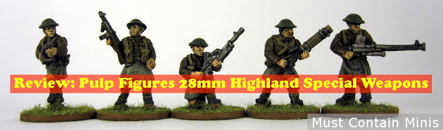 Read more about the article Review: Highland Special Weapons by Pulp Figures (Alternative 28mm WW2 Miniatures)