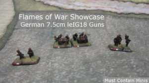 Read more about the article Showcase: 7.5cm leIG18 Guns for Flames of War