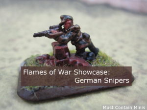 Read more about the article Showcase: German Snipers for Flames of War (15mm WW2)