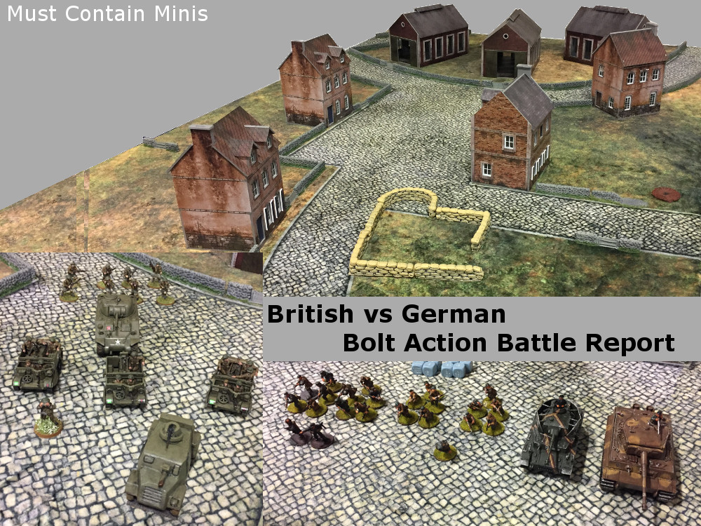 Read more about the article Bolt Action Battle Report: Hold Until Relieved (1000 Point British vs Germans)