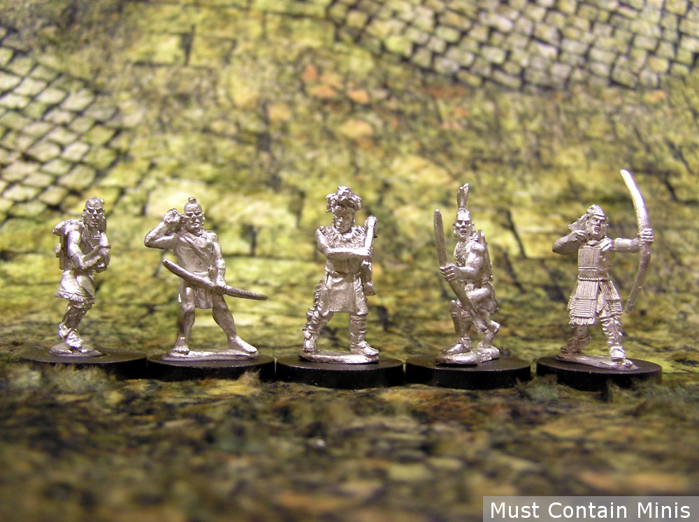 Huron Warriors - Miniatures of Pre-Contact Native Americans