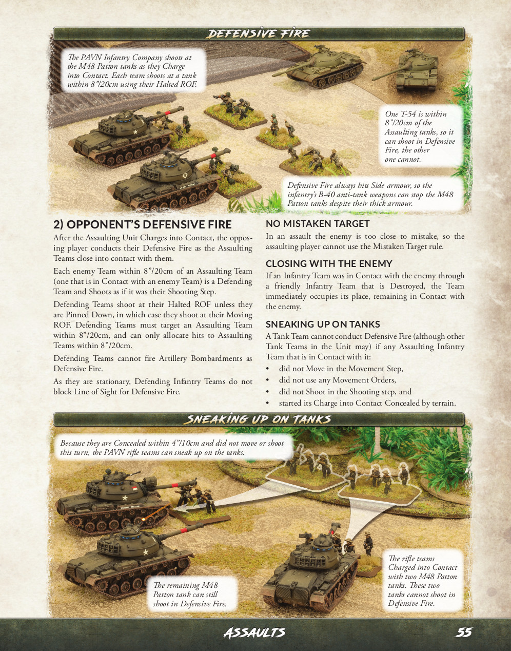 Sample Page of NAM by Flames of War and Osprey Games