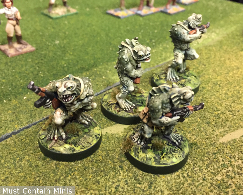 Deep Ones with AK-47s by Crucible Crush - XCOM Terror from the Deep Miniatures 