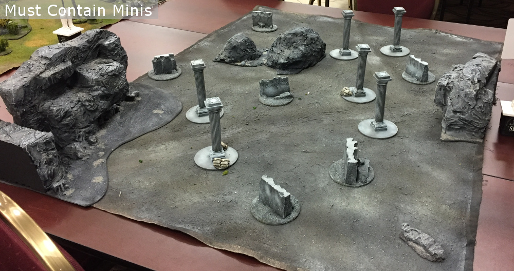 Hobbit and Frostgrave Miniature Wargame Terrain
