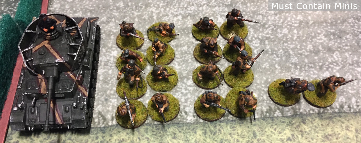 Bolt Action German 600 point army