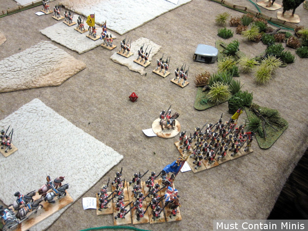 Regimental Fire & Fury Miniatures Game Battle Report