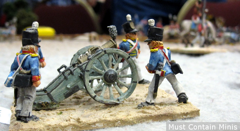 A British Howitzer during the war of 1812