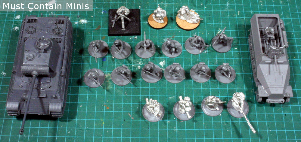 Bolt Action German Army using the 2-player Starter boxes
