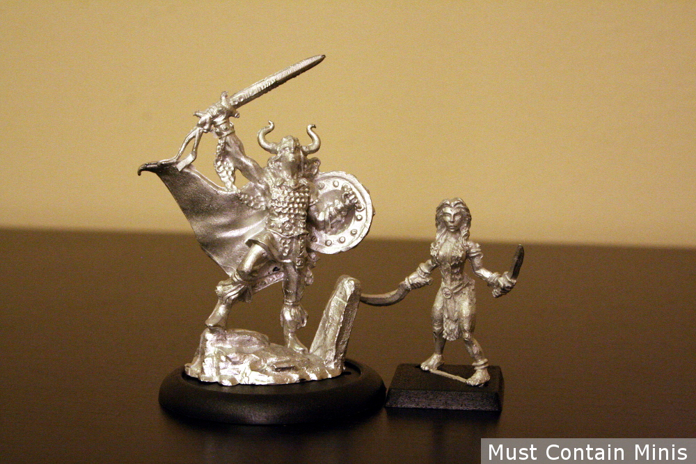 The Miniatures from May 2018's Model Box called Myths and Legends.