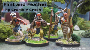 Flint and Feather Miniatures by Crucible Crush Spotlight