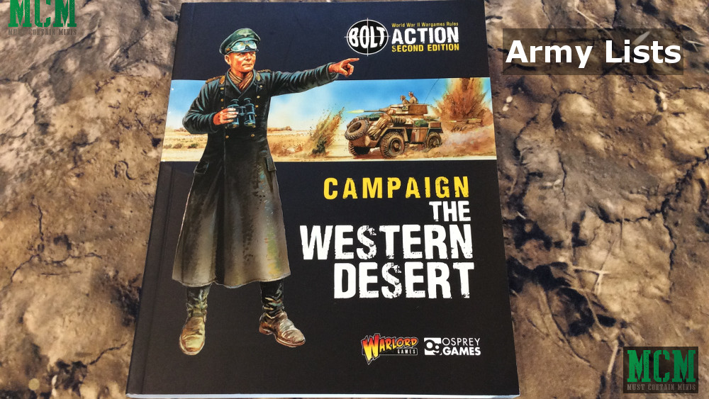 You are currently viewing Army Lists of Bolt Action: The Western Desert