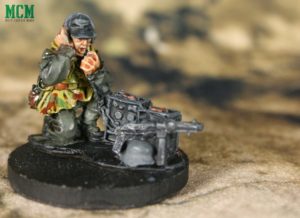 German Forward Observer with a Radio for Bolt Action Minaitures by Warlord Games