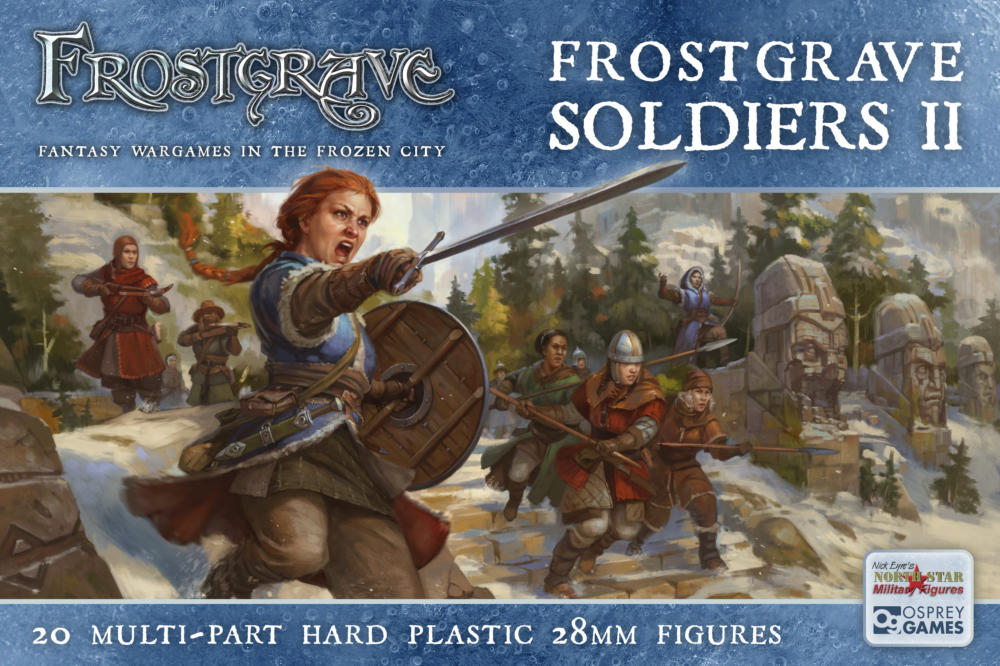 Frostgrave Female Solders - North Star Military Figures and Osprey Games