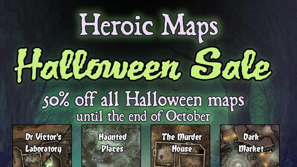 Read more about the article Heroic Maps Halloween Sale