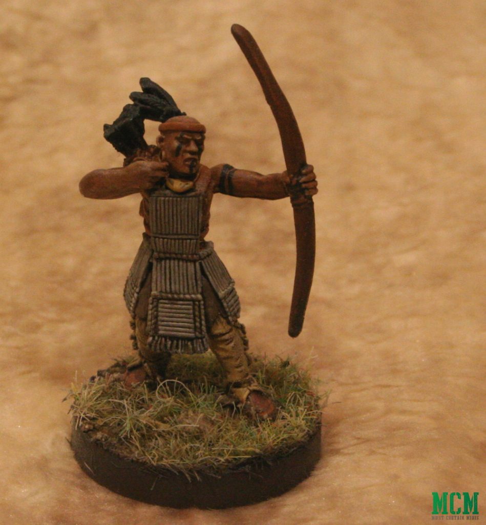 Native American Warrior Miniature 28mm Historical