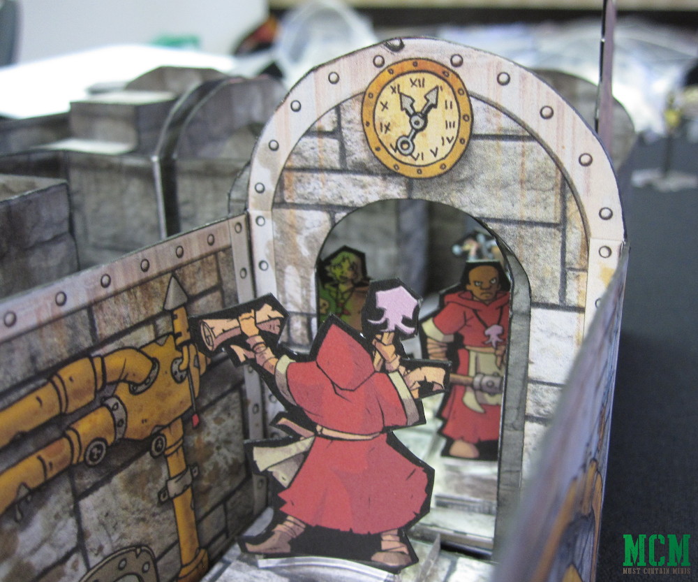 Dungeons and Dragons... Paper Craft Dungeon Crawler