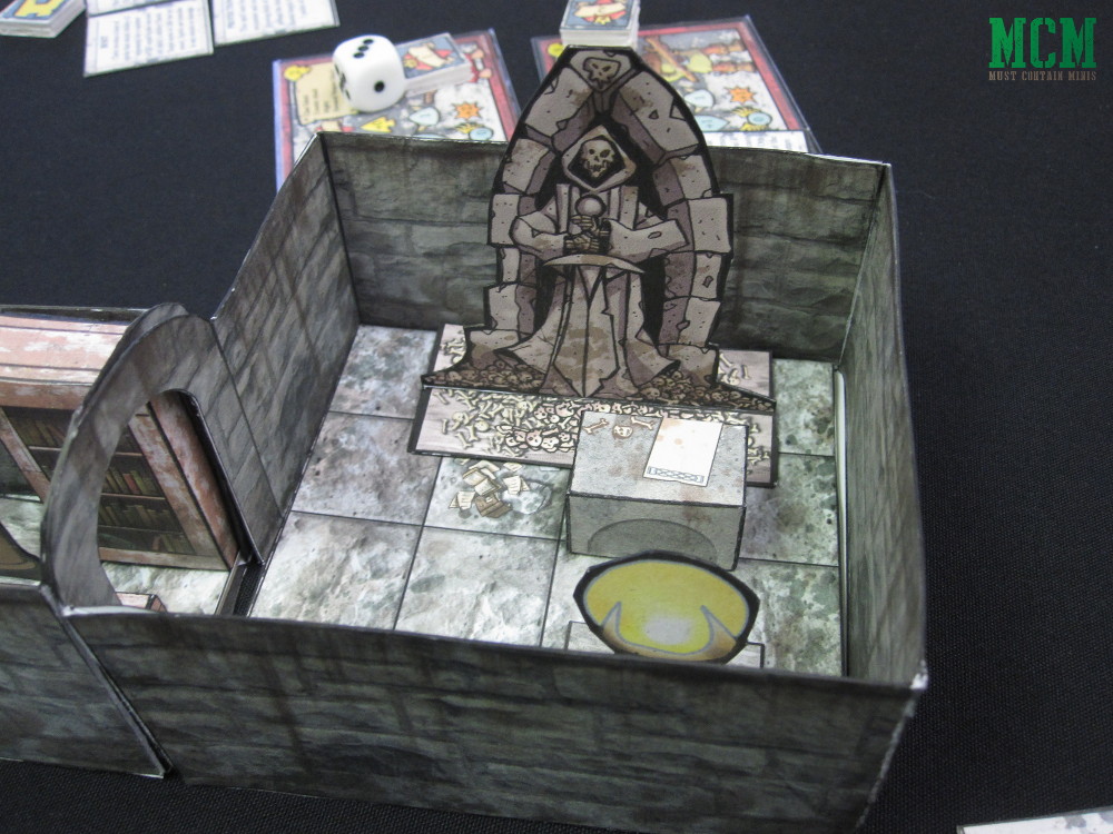 Paper craft Dungeons and Dragons or Dungeon Crawl Dungeon