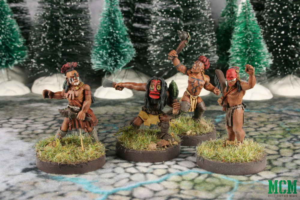 Native American 28mm miniatures - Canadian Miniatures Gaming Companies