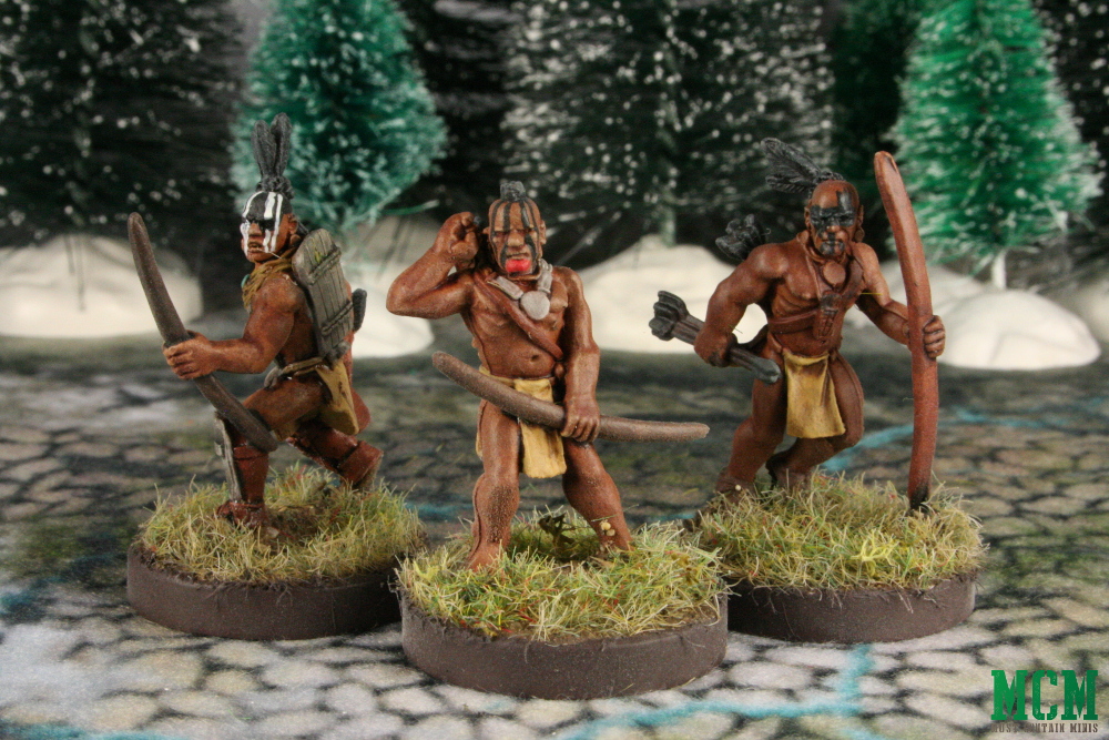 Native American Great Lakes Indian Miniatures 28mm