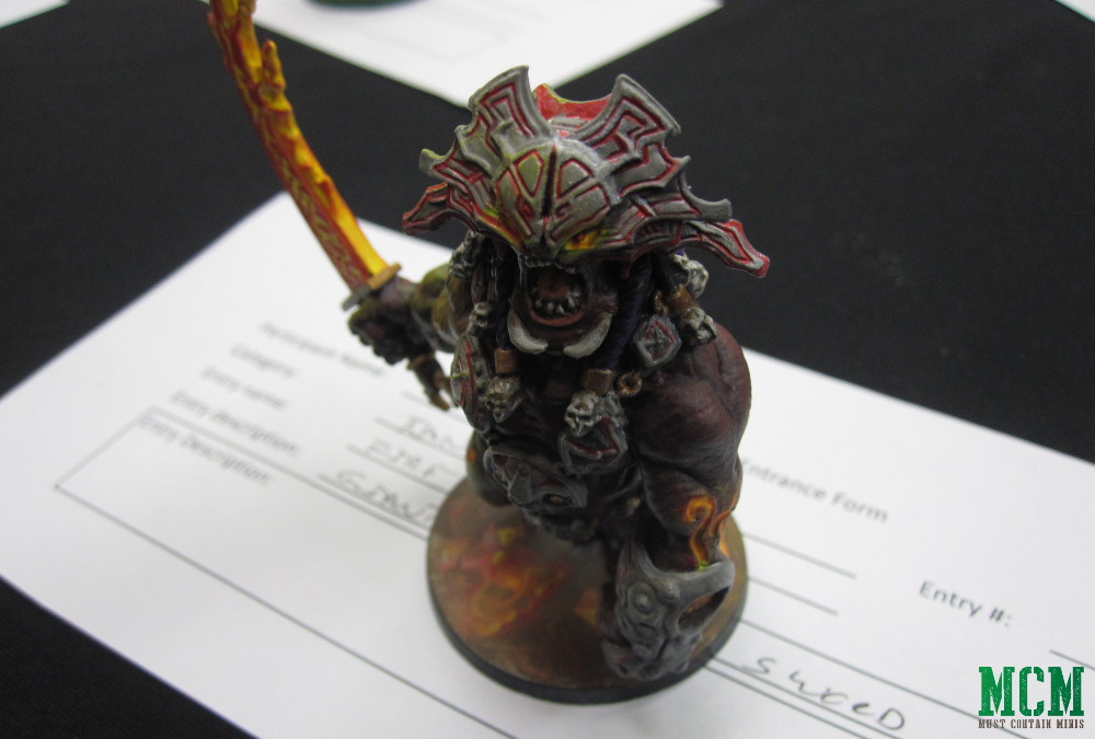 Fire Giant from CMON's Blood Rage Board Game