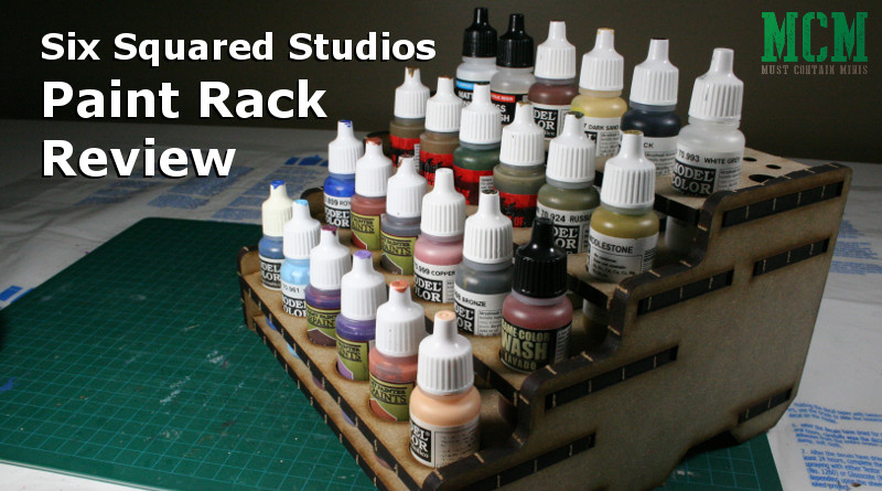You are currently viewing Review: Paint Rack for Dropper Bottles by Six Squared Studios