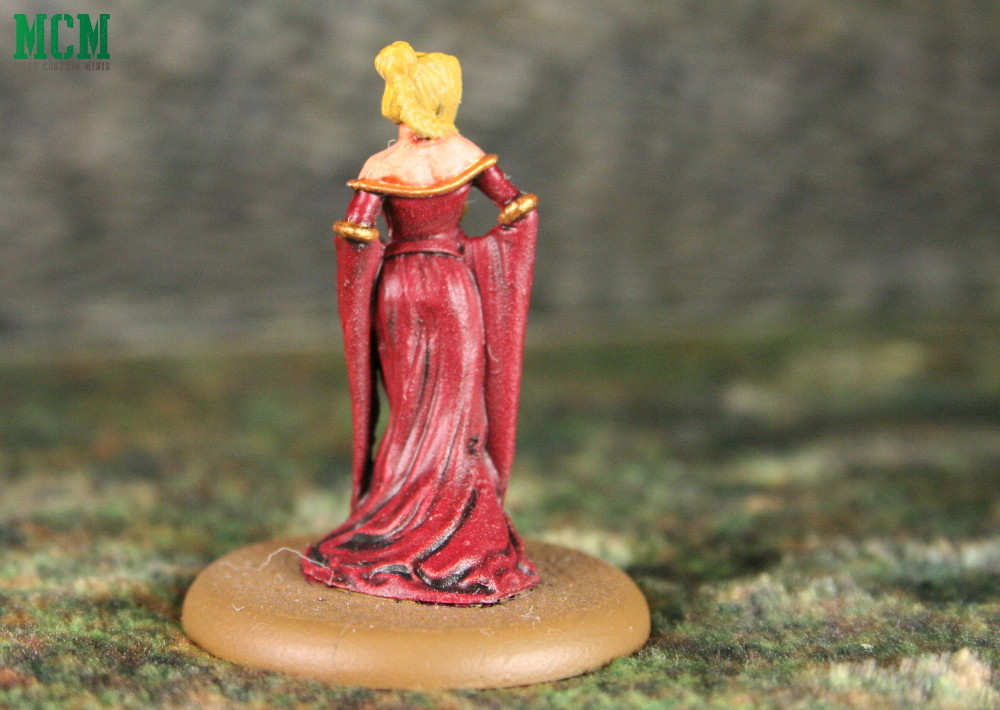 Cersie Lannister Painted a Song of Fire and Ice Miniature 