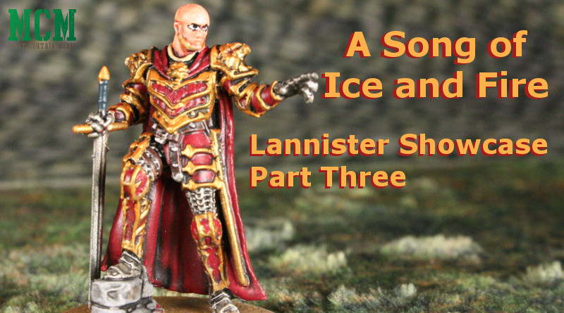 A Showcase of A Song of Ice and Fire Character Miniatures