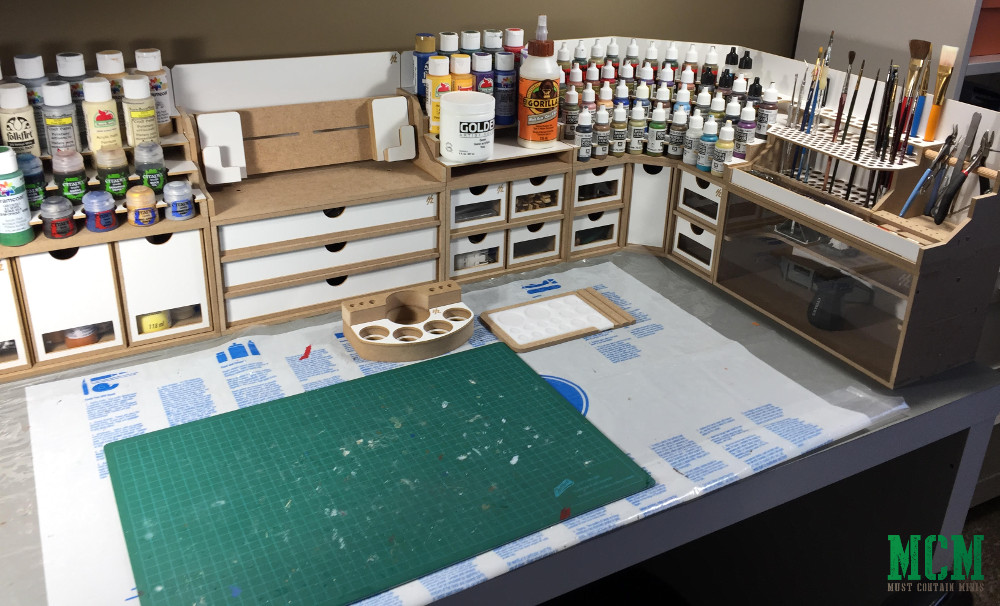 Building a DIY Mini Paint Station with HobbyZone Modular Workshop System  and Ordinary Shelf 