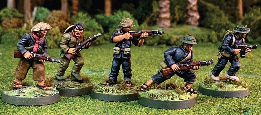 Vietnamese Soldiers in 28mm