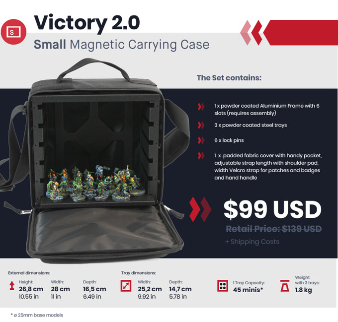 Victory 2.0 Miniature Carrying Case