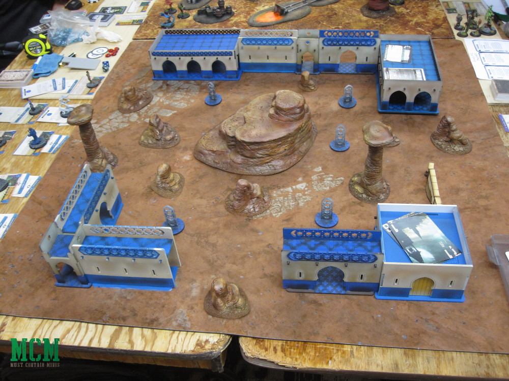 Malifaux Tournament table