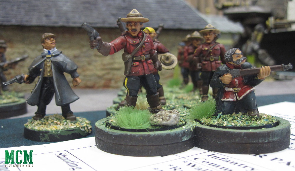 Pulp Figure 28mm miniatures - Canadian Miniatures Gaming Companies