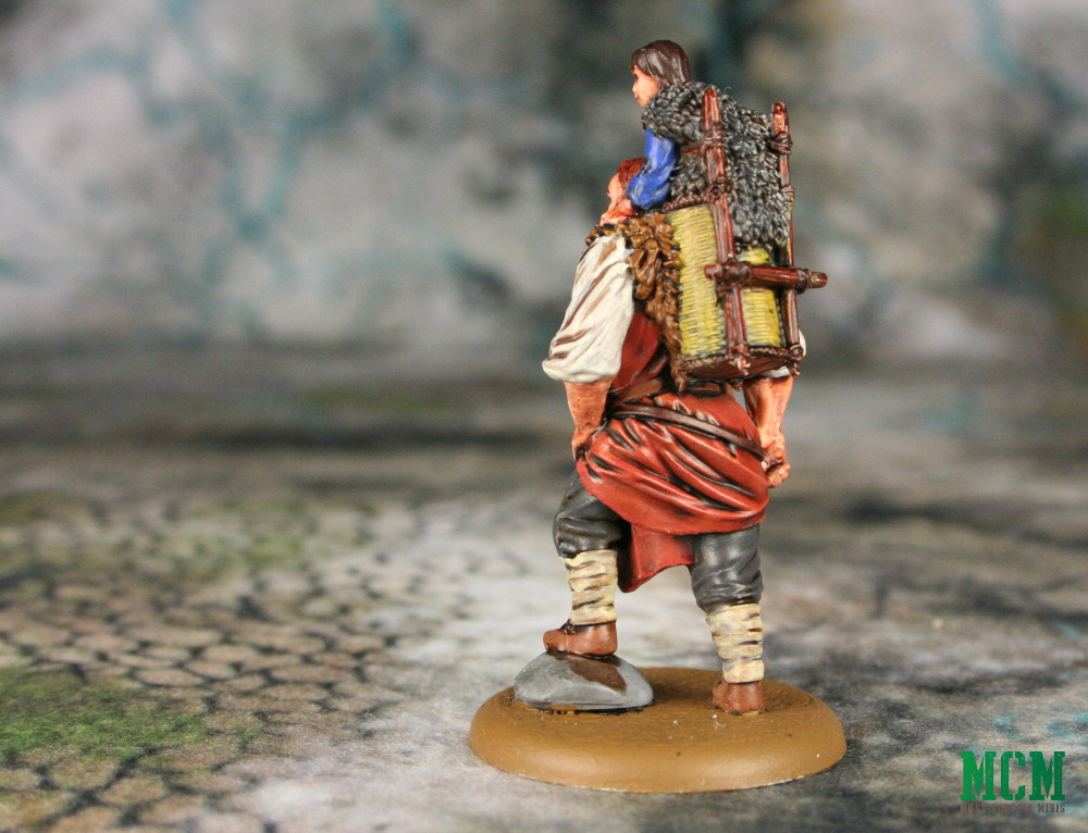 Bran and Hodor Miniature - Game of Thrones Painted 