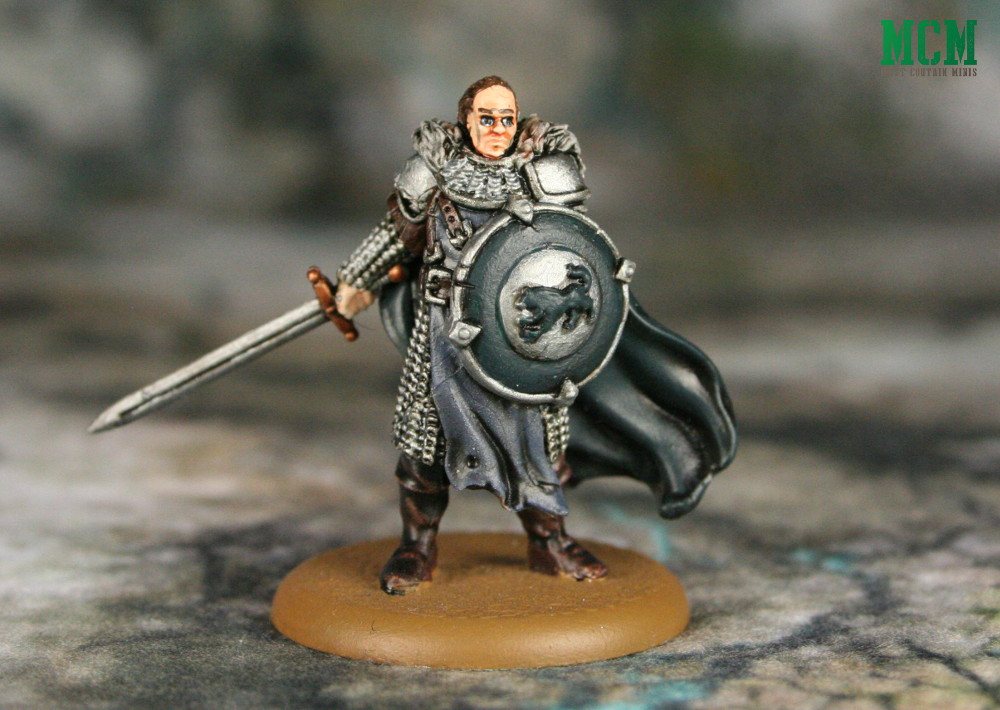 Sworn Sword Captain Miniature from A Song of Ice and Fire by CMON