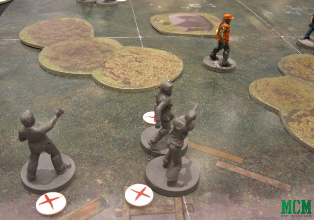 Andrea, Lori and Donna in The Walking Dead Miniatures Game by Mantic Games