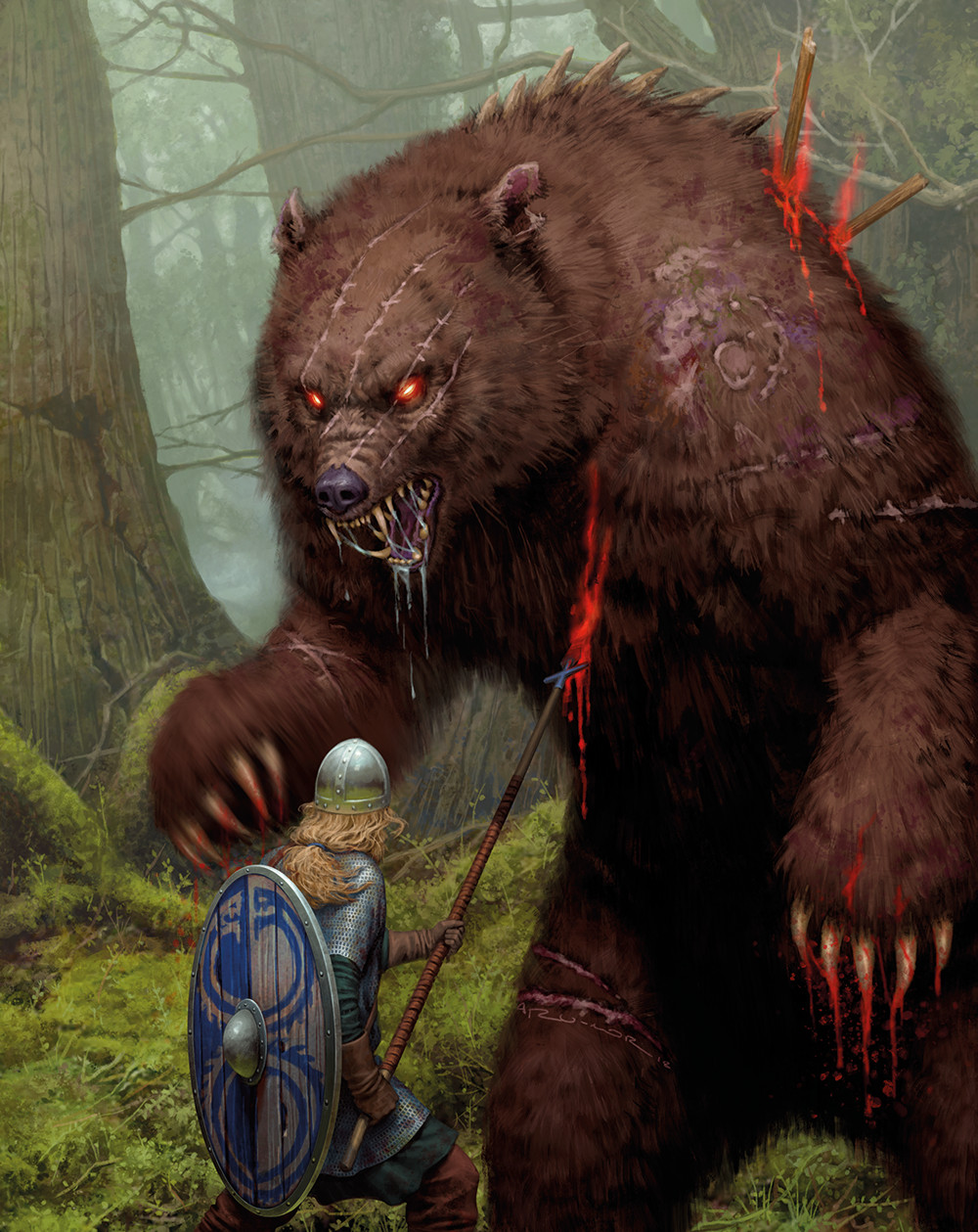 Dire Bear in Ragnarok by Osprey Games