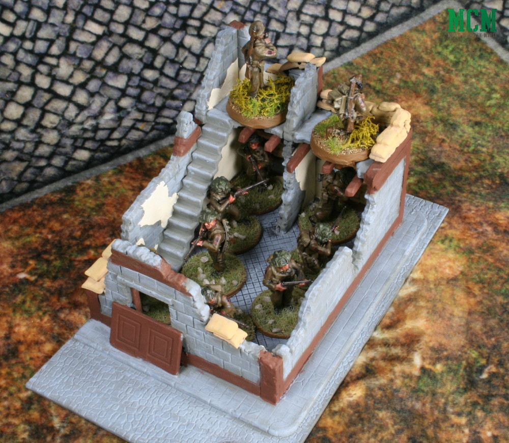 Scale of Wrecked House by Warlord games