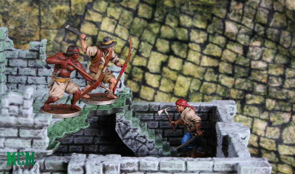 Ruined Building Terrain Review - Blood and Plunder - Six Squared Studios