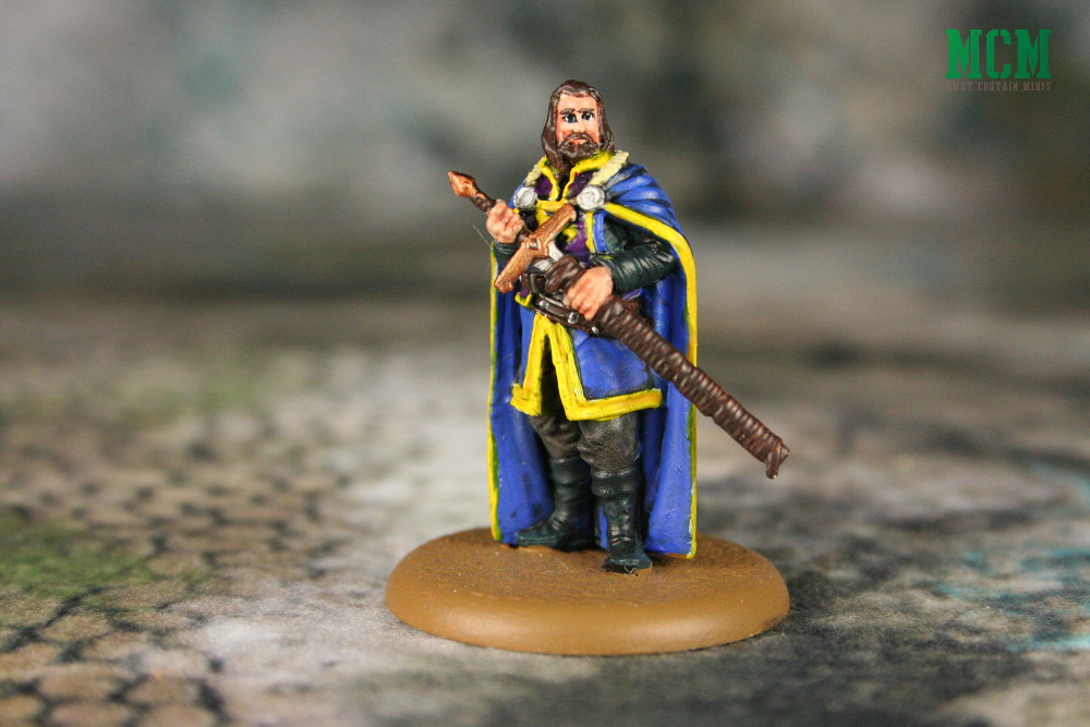 Painted Eddard Stark Miniature from A Song of Ice and Fire.