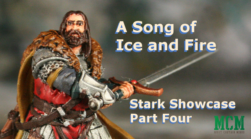 Painted Stark Miniatures from Game of Thrones 